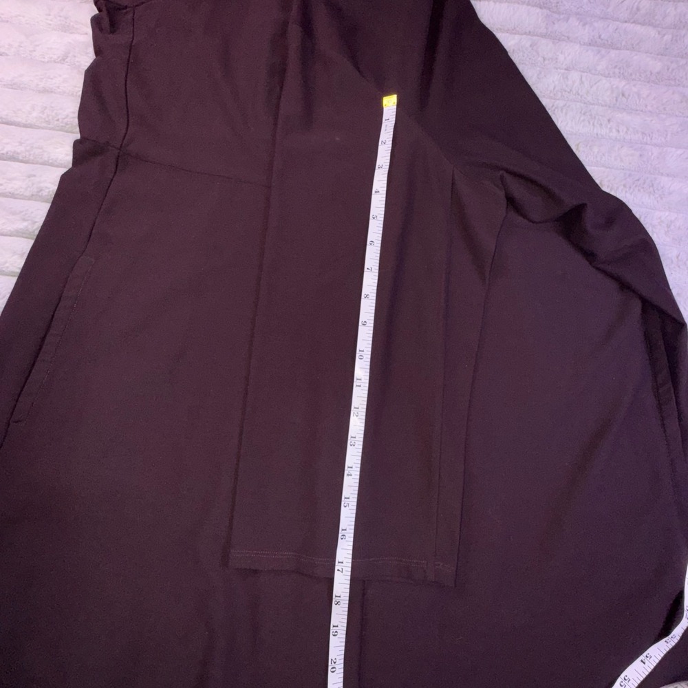 Eileen Fisher Cardigan Womens 1X Button Front Brown Slinky Liquid Knit Lagenlook - Picture 13 of 14